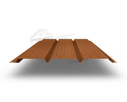 Софит металлический полная перфорация 0,5 Quarzit с пленкой Cuprum Steel Софит металлический полная перфорация 0,5 Quarzit с пленкой Cuprum Steel