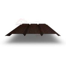 Софит металлический полная перфорация 0,45 Print Elite с пленкой Nordic Wood.