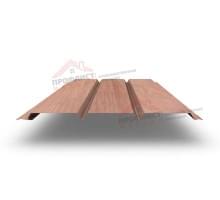 Софит металлический без перфорации 0,45 Print Elite с пленкой White Wood