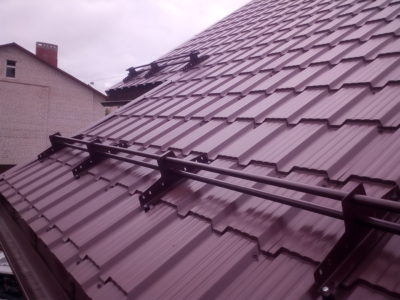 Кровельные лестницы, мостики и ограждения