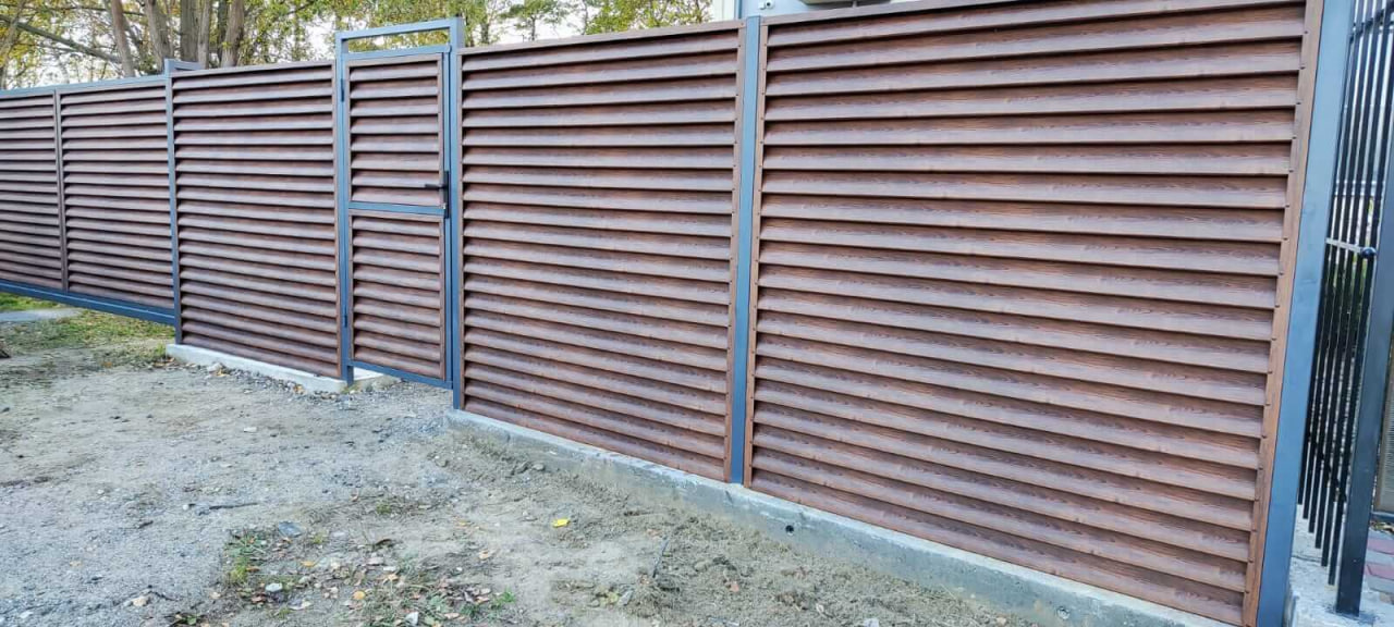 Стальные ламели с полимерным покрытием