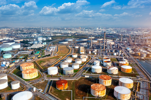 Металлические конструкции нефтебазы